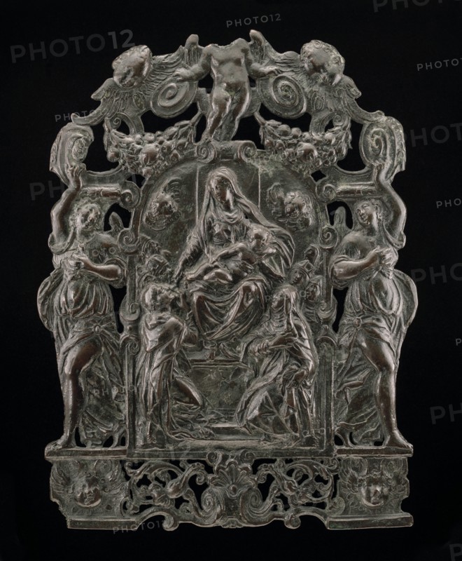The Madonna of the Rosary, mid 16th century.