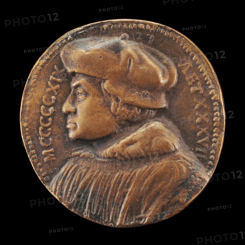 Melchior Pfinzing, 1481-1535, Provost of Saint Sebald's in Nuremberg [obverse], 1519.