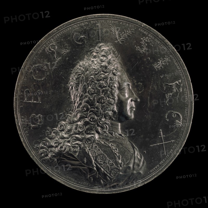 Coronation of George I, 1660-1727, King of England 1714 [obverse], 1714.