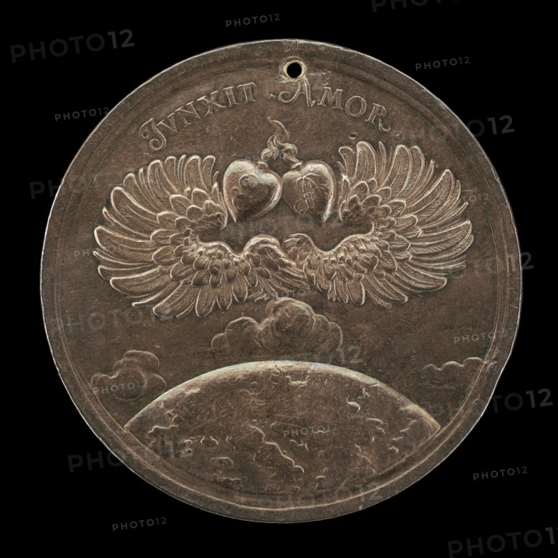 Uniting Europe [reverse], 1705. Possibly by Johann Georg Seidlitz.