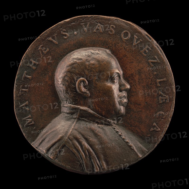 Mateo Vásquez, c. 1542-1591, Secretary to King Philip II from 1573 [obverse], c. 1573.