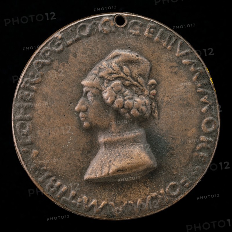 Parupus, an Unknown Poet [obverse], probably 1463/1477.