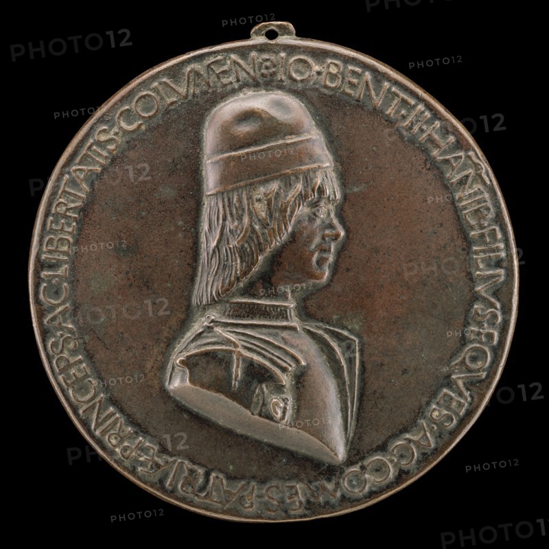 Giovanni II Bentivoglio, 1443-1508, Lord of Bologna 1462-1506 [obverse], probably c. 1478/1482.