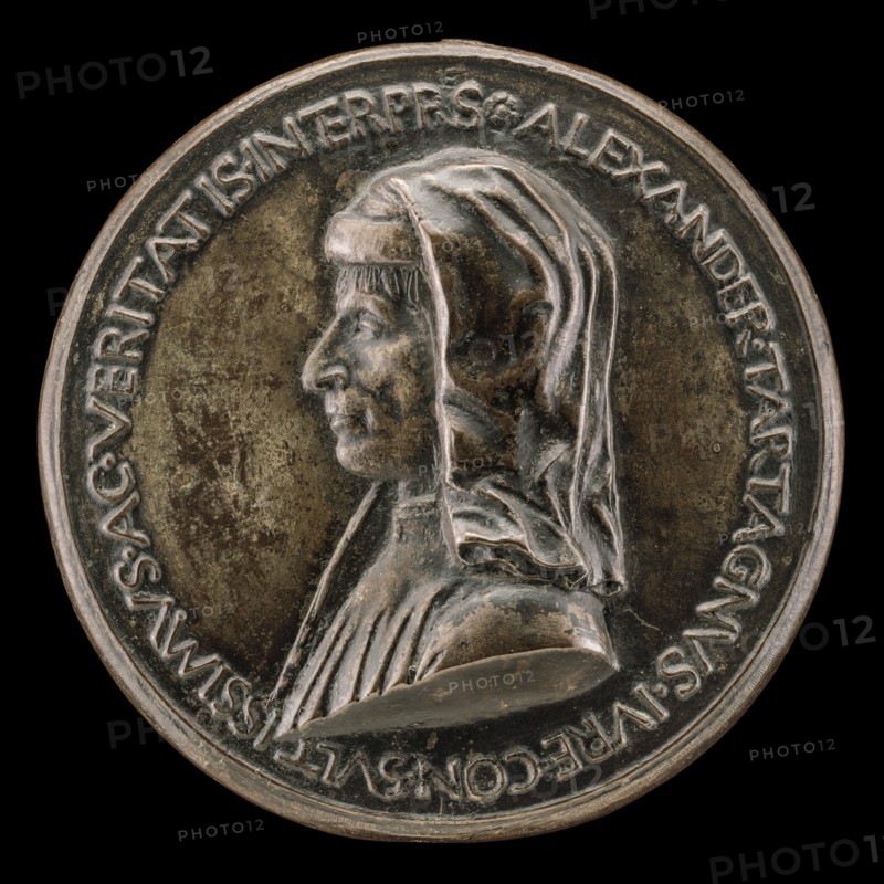 Alessandro Tartagni, 1421-1477, Lawyer [obverse], c. 1478.