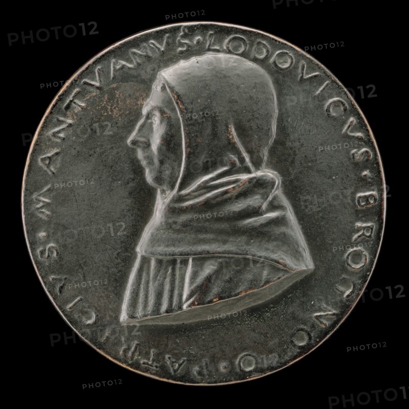 Lodovico Brognolo, of the Observant Friars, Patrician of Mantua [obverse], c. 1495/1496.