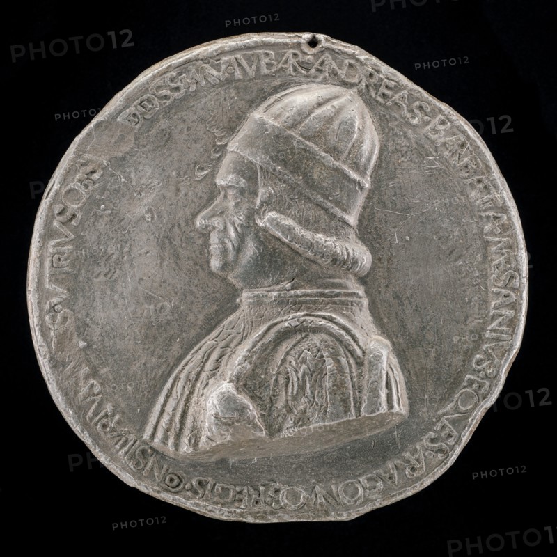 Andrea Barbazza, died 1480, Legal Adviser [obverse], 1479.