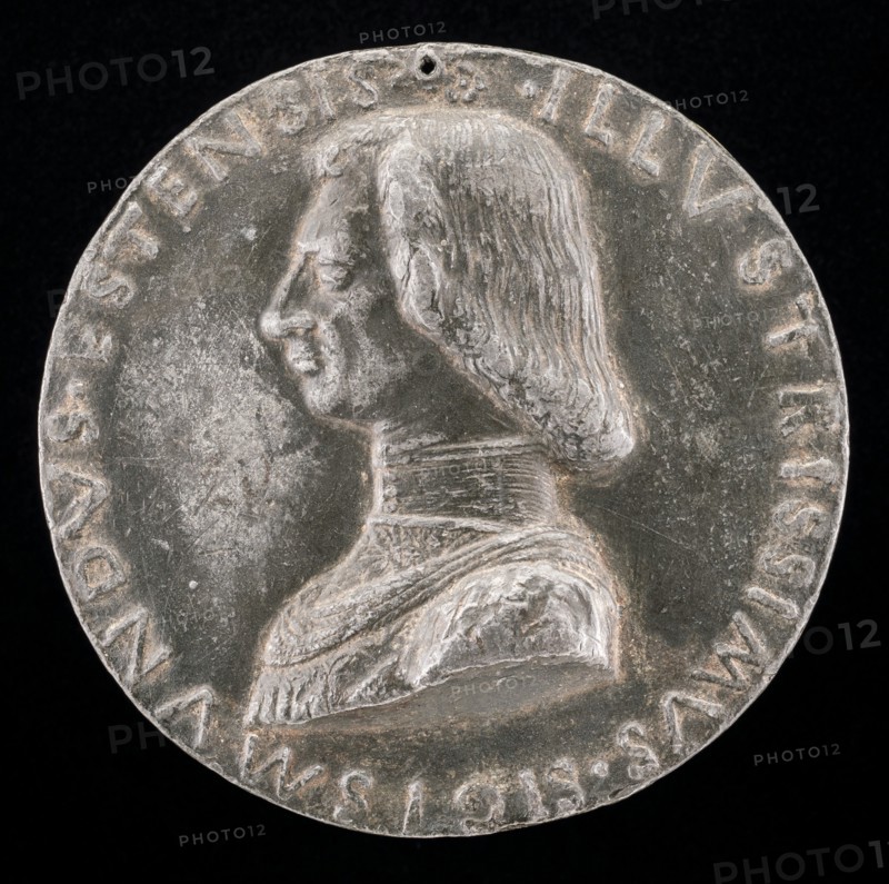 Sigismondo d'Este, 1433-1507, Son of Niccolo III d'Este [obverse], probably 1463/1477.