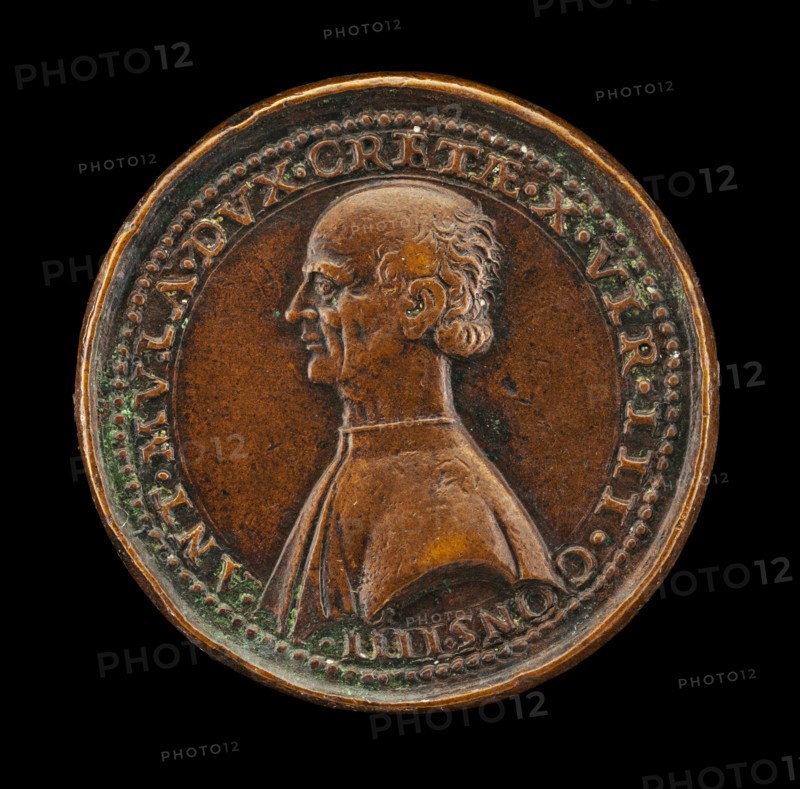Antonio Mula, Venetian Patrician, Duke of Candia 1536, Member of the Council of Ten 1538 [obverse], 1538.