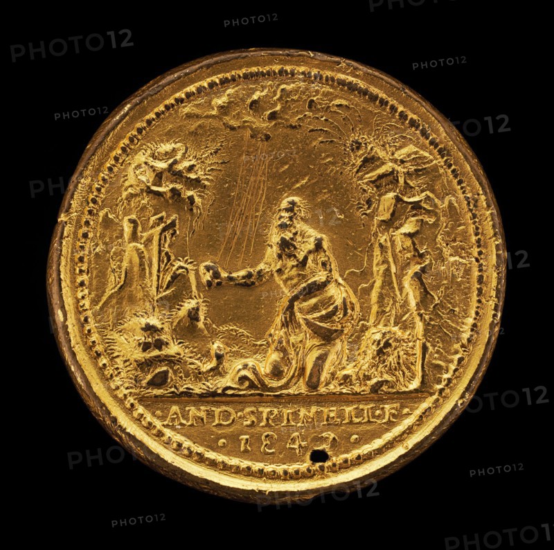 Saint Jerome in a Landscape [reverse], 1540.