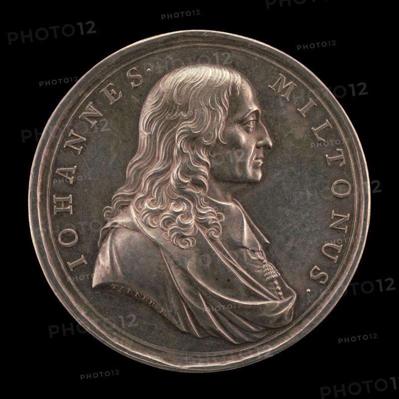 John Milton, 1608-1674, Poet [obverse], 1737.