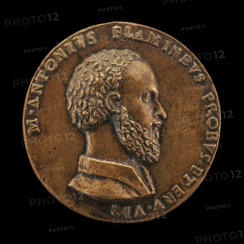 Marcantonio Flaminio, 1498-1550, poet [obverse], 1520s.