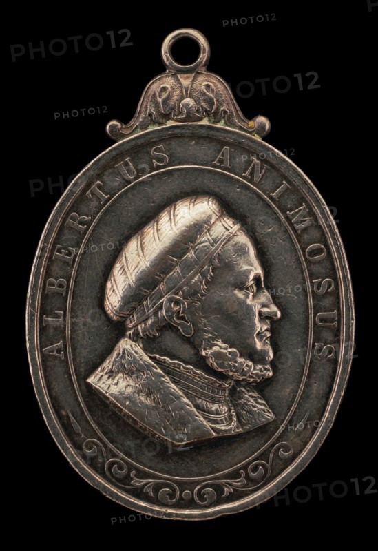 Albert III, 1443-1500, Duke of Saxony [obverse], possibly 18th or 19th century.