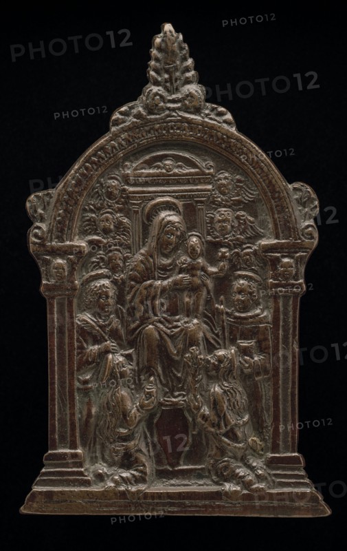 The Virgin and Child with Four Saints, 15th century.