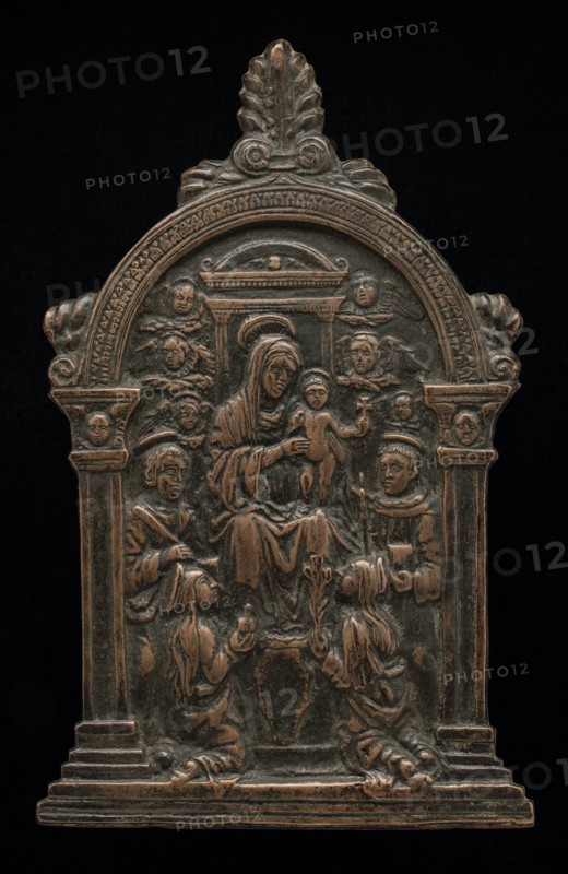 The Virgin and Child with Four Saints, 15th century.