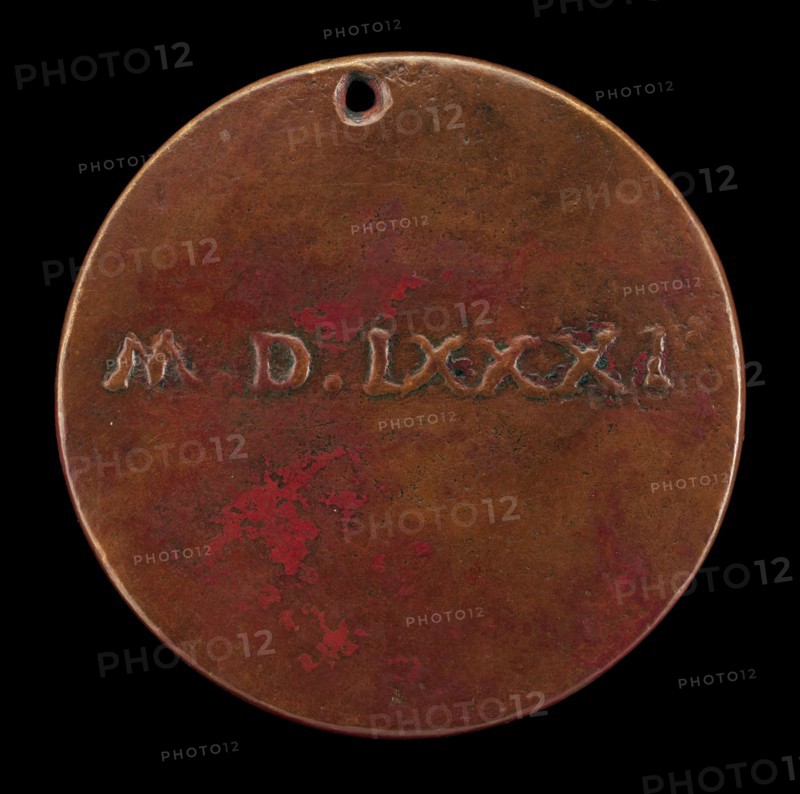 Roman Numeral Date 1581 [reverse], possibly 1581.