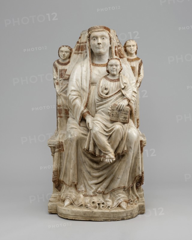 Madonna and Child with Two Angels, 1321.