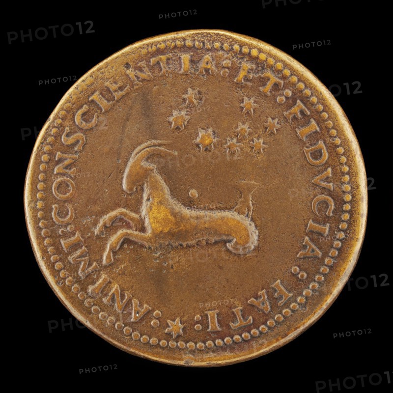 Capricorn and Stars [reverse], probably 1537.