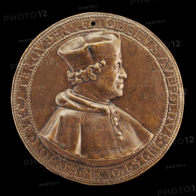 Altobello Averoldo, c. 1468-1531, Bishop of Pola, Thrice Governor of Bologna [obverse], 1530/1531.