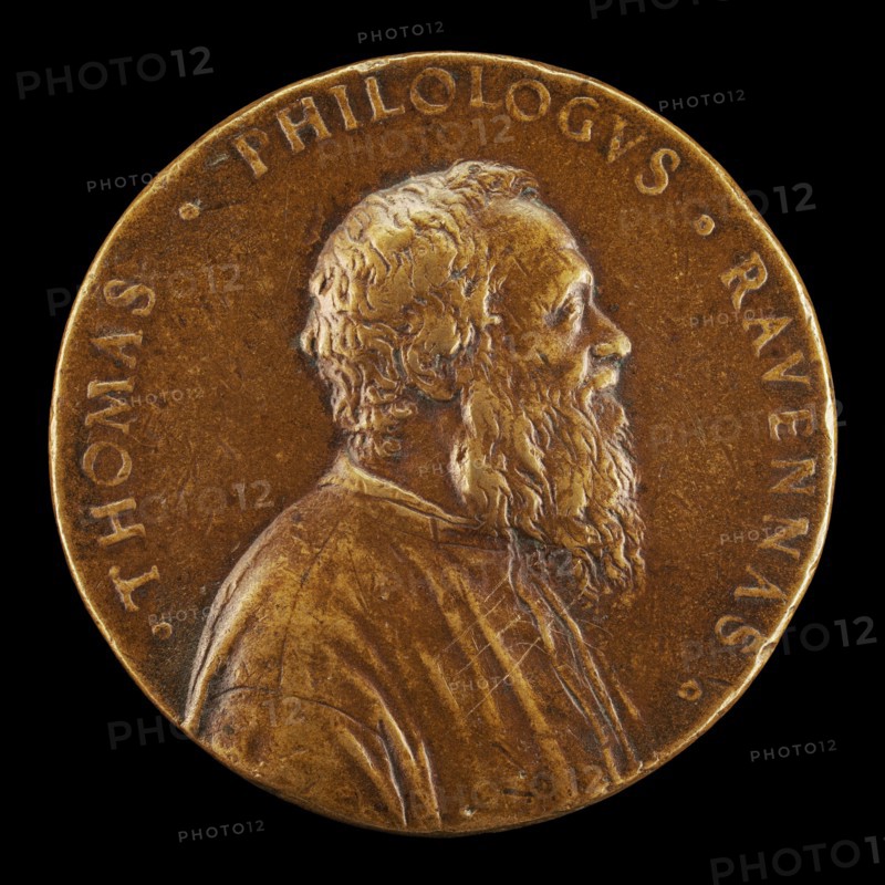 Tommaso Rangone, 1493-1577, Physician of Ravenna [obverse], probably 1558.