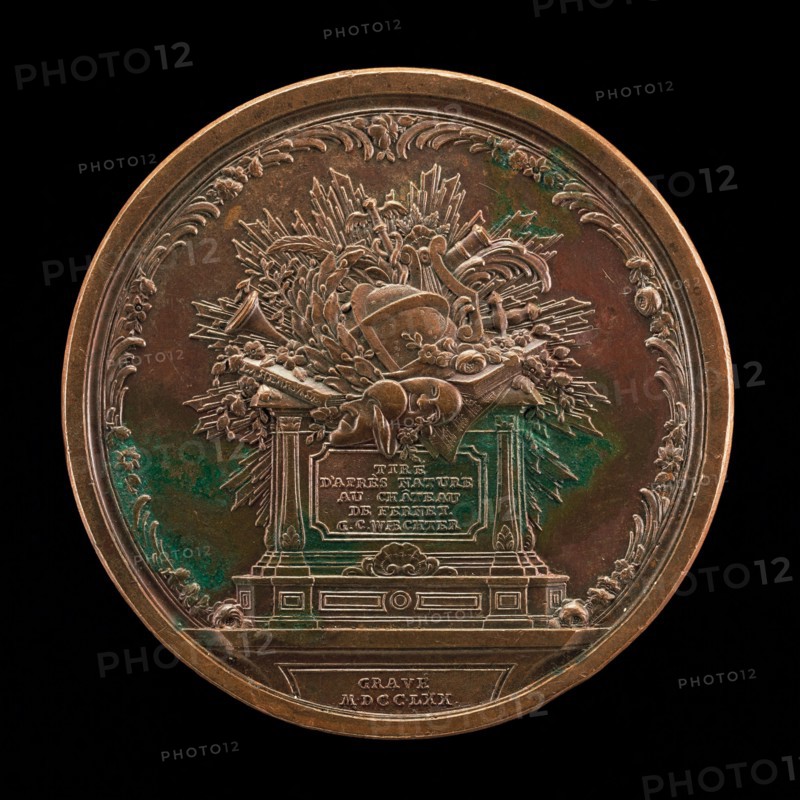 Altar of Fame [reverse], 1770.