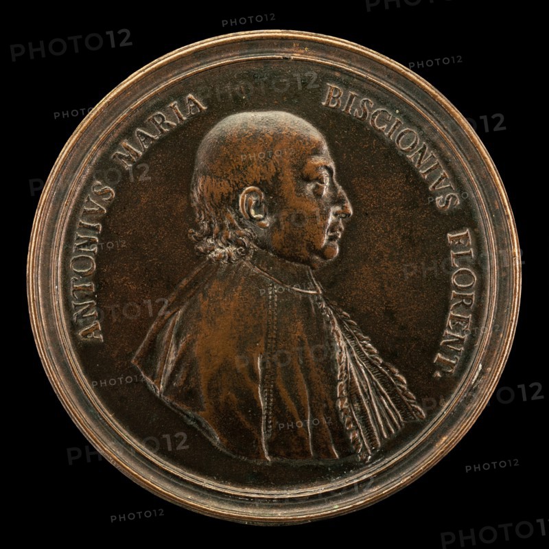 Antonio Maria Biscioni [obverse], 1725.