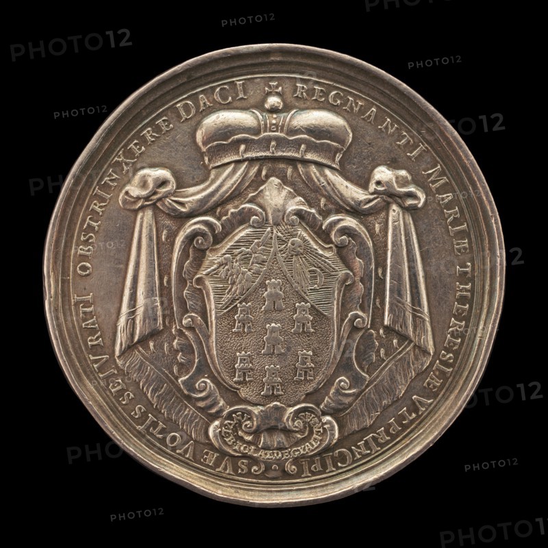 Arms of Transylvania [reverse], 1741.