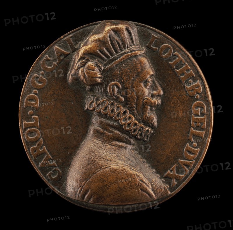 Charles II, 1390-1431, Duke of Lorraine [reverse], 1572.