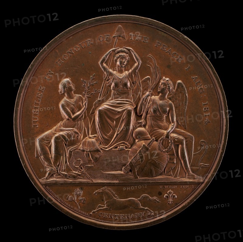 Peace of 1814 [reverse], 1814.