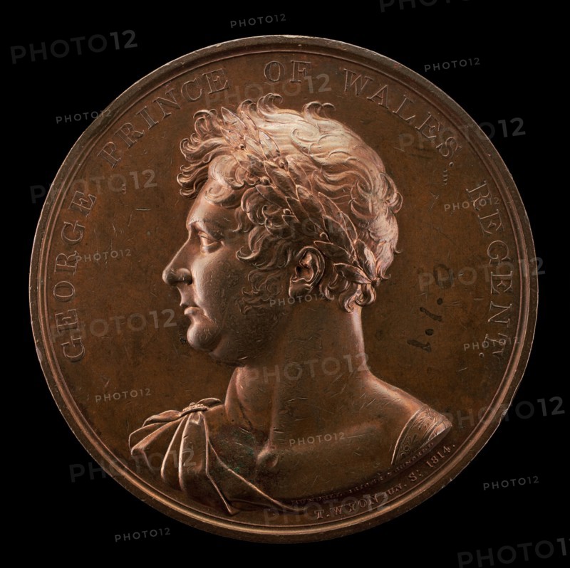 George, 1762-1830, Prince of Wales, King George V 1820 [obverse], 1814.