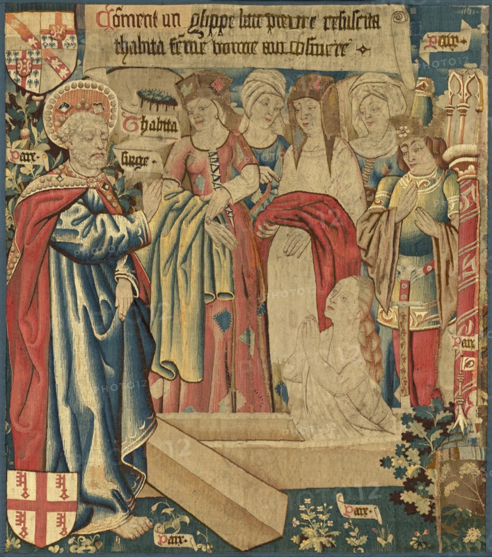 The Raising of Tabitha, c. 1460.