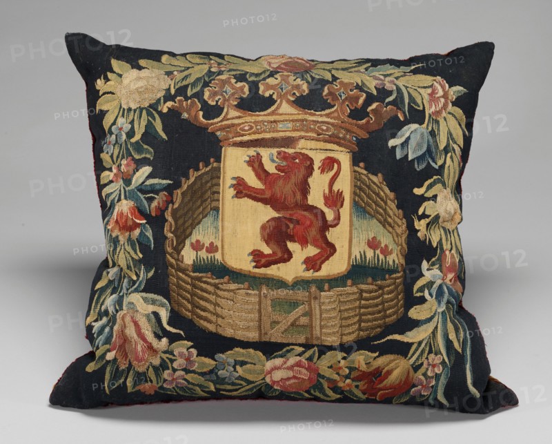 Tapestry-covered Cushion, c. 1675/1725.