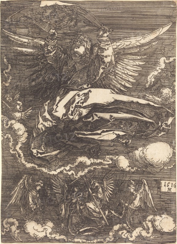 The Sudarium Held by One Angel, 1516.