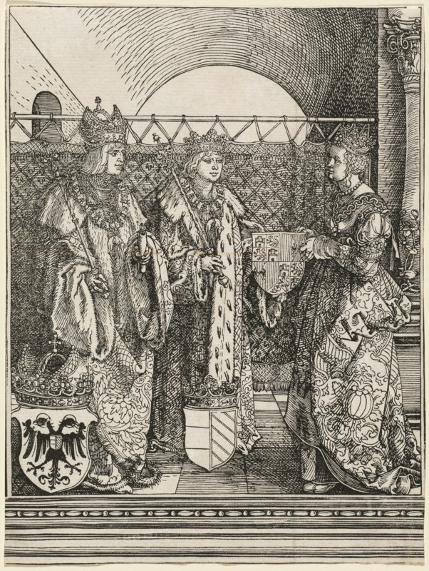The Betrothal of Philip the Fair with Joan of Castile, 1515.