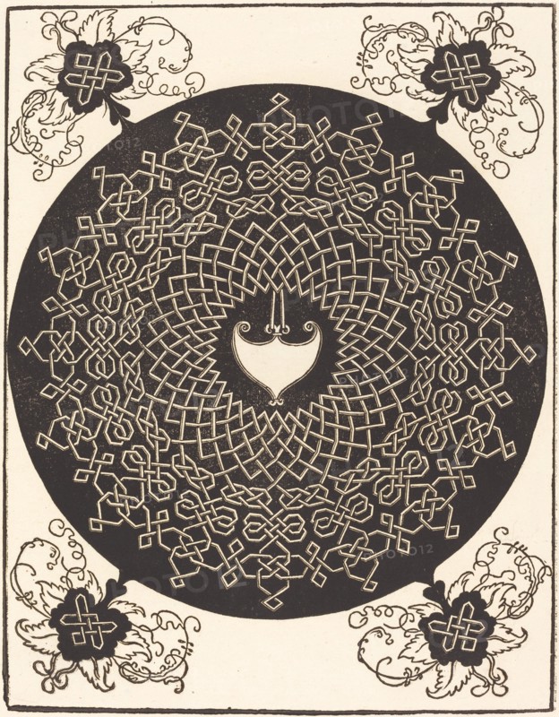 The First Knot (with a heart-shaped shield), probably 1506/1507.