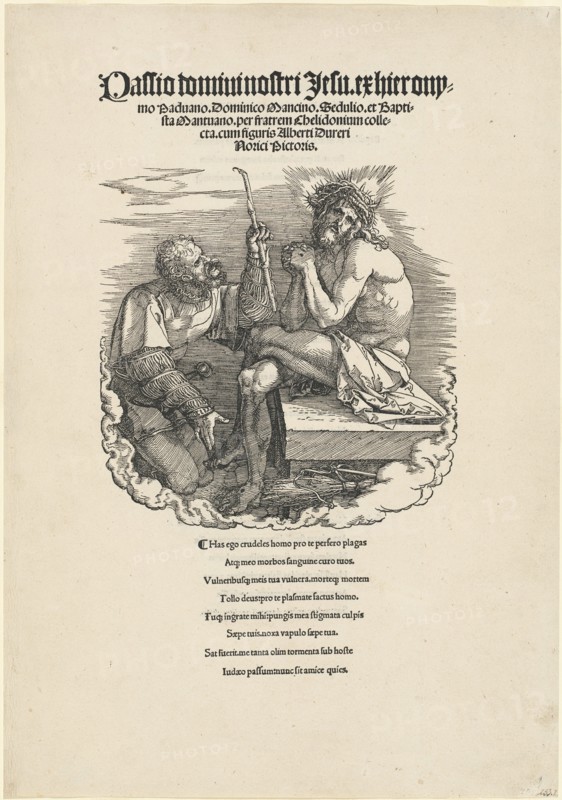 The Man of Sorrows Mocked by a Soldier, probably 1511.
