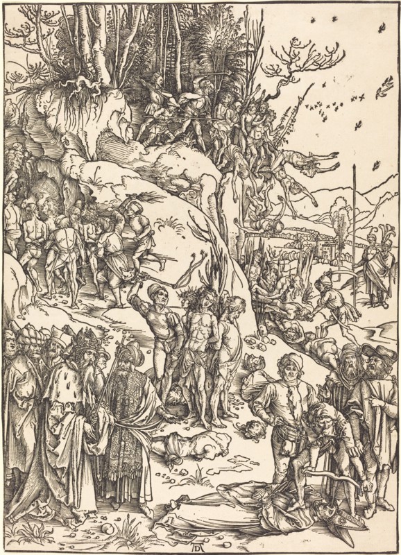 The Martyrdom of the Ten Thousand, c. 1496/1497.