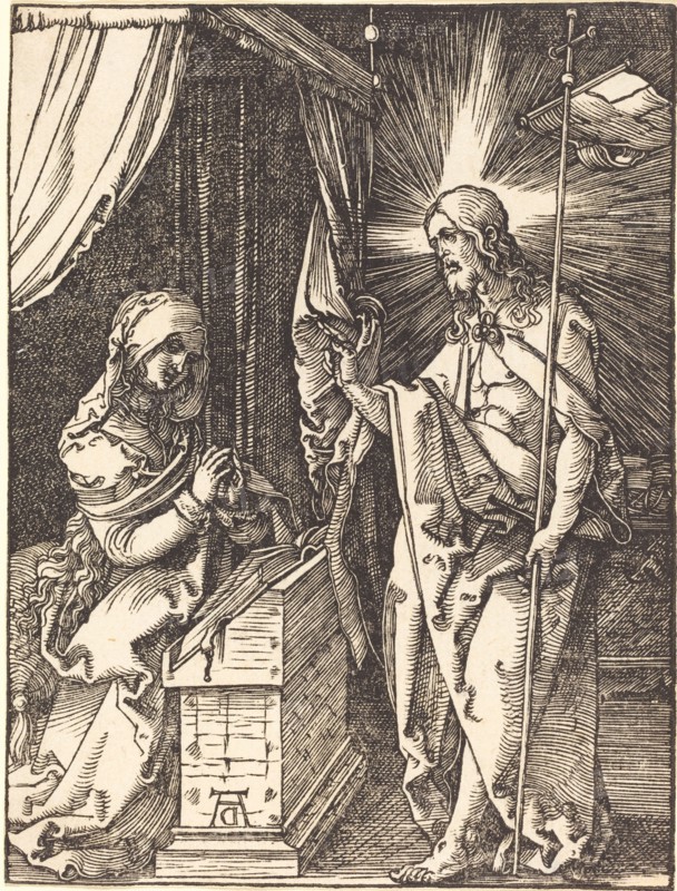 Christ Appearing to His Mother, probably c. 1509/1510.