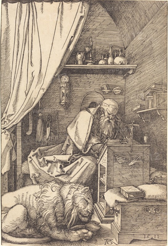 Saint Jerome in His Cell, 1511.