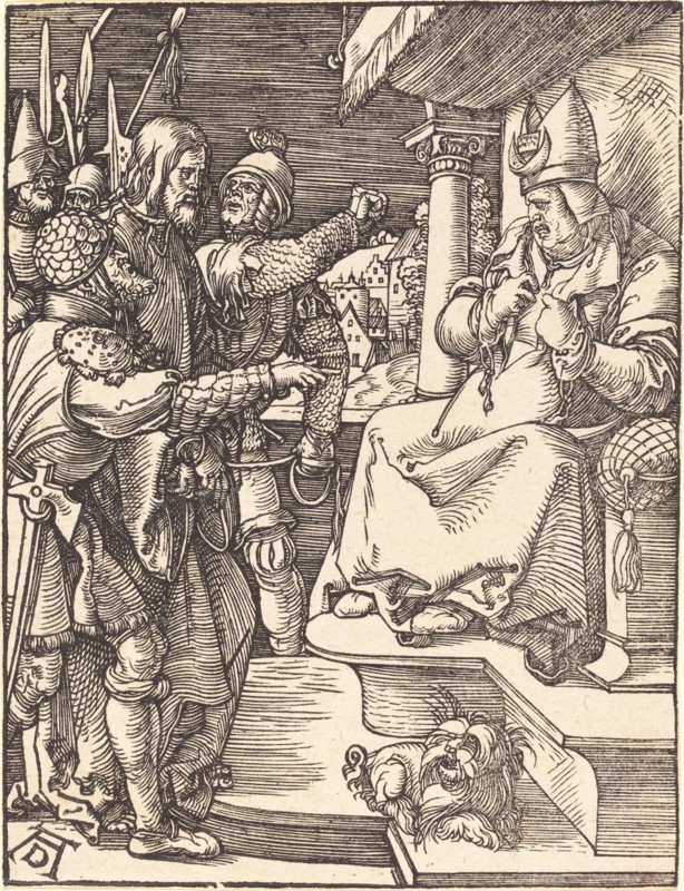 Christ before Caiaphas, probably c. 1509/1510.