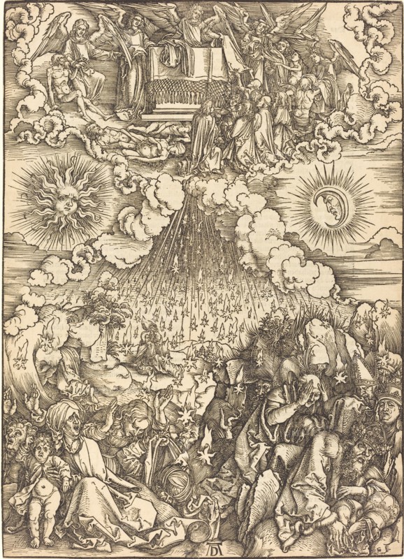 The Opening of the Fifth and Sixth Seals, probably c. 1496/1498.