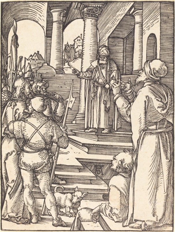 Christ before Pilate, probably c. 1509/1510.