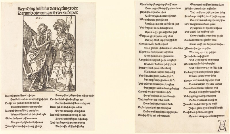 Death and the Lansquenet, 1510.