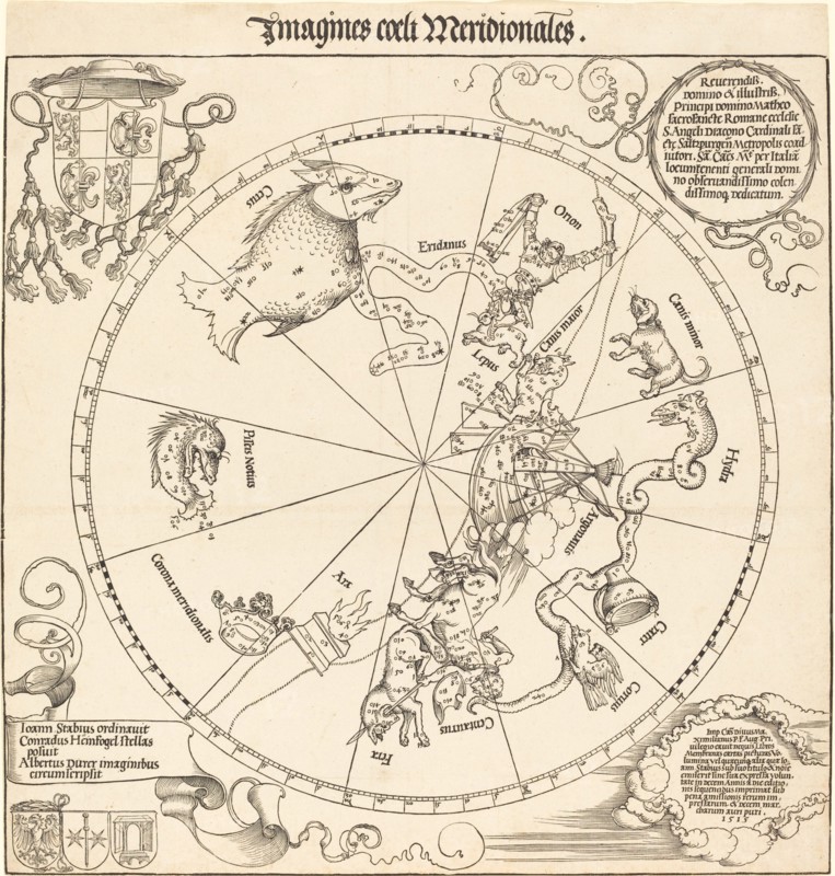 The Southern Celestial Hemisphere, 1515.