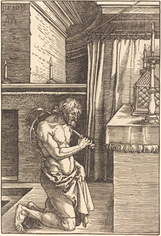King David Doing Penance, 1510.