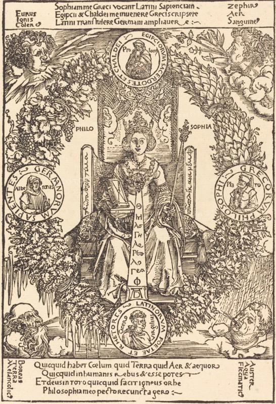 Philosophy, probably 1502.