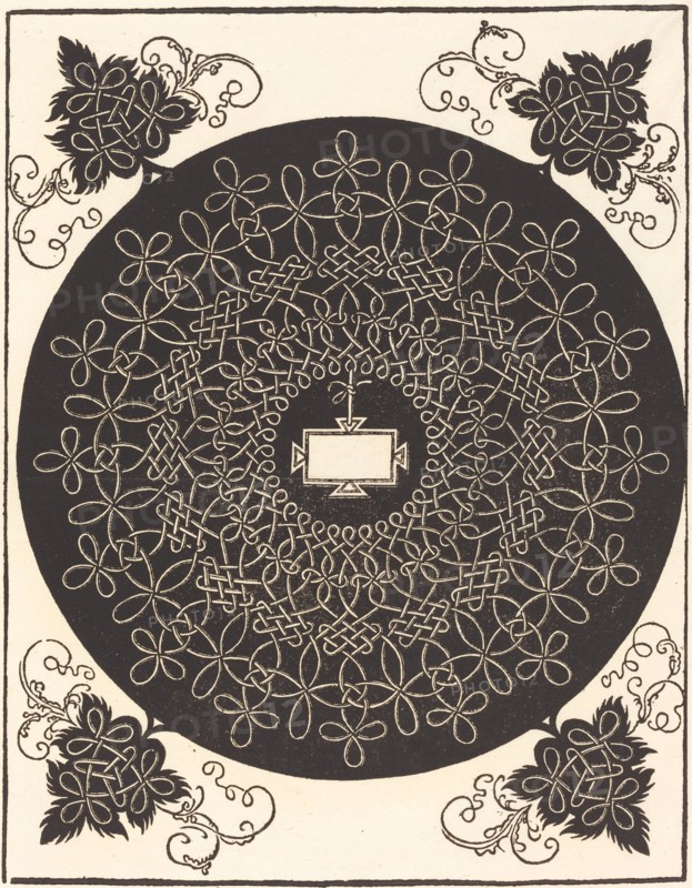 The Second Knot (with an oblong tablet), probably 1506/1507.