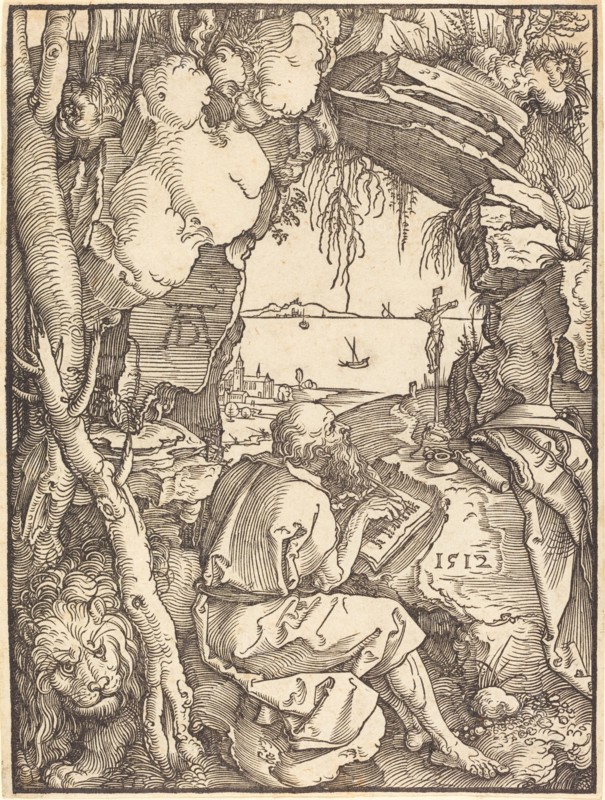Saint Jerome in a Cave, 1512.