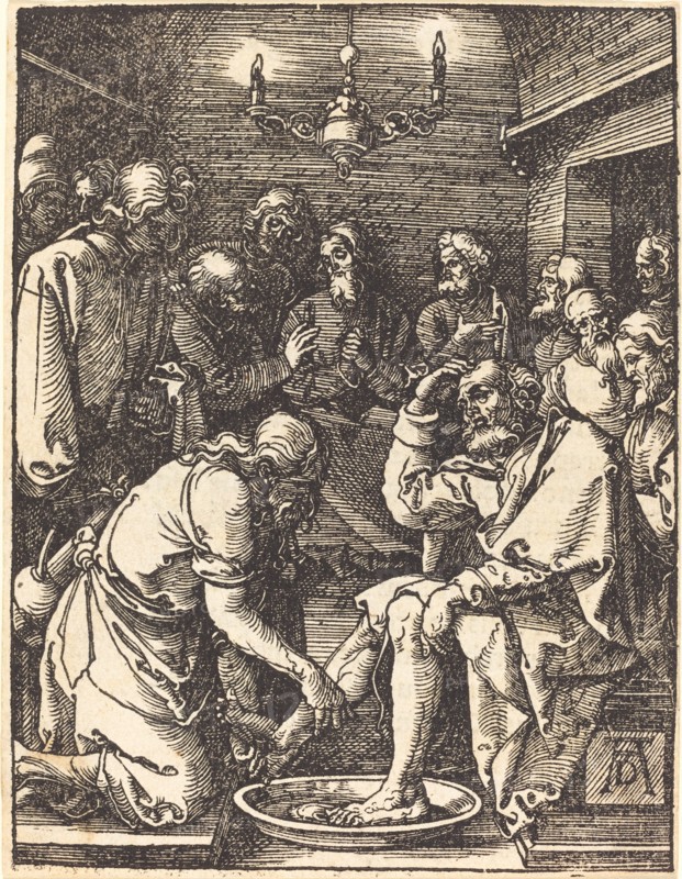 Christ Washing the Feet of the Disciples, 1509/1510.