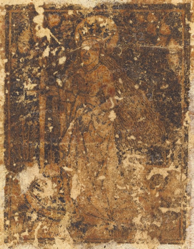 Saint Catherine [verso], in or after 1470.
