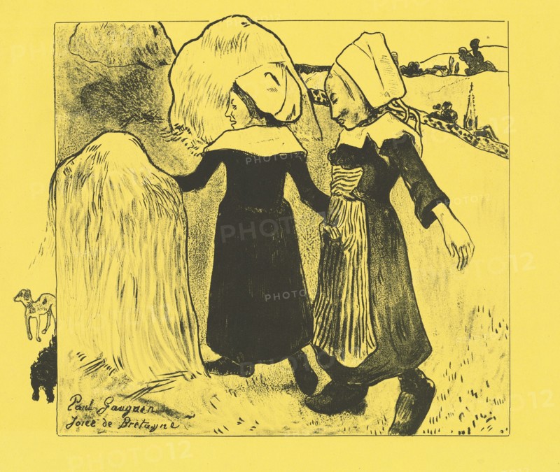 Pleasures of Brittany (Joies de Bretagne), 1889.